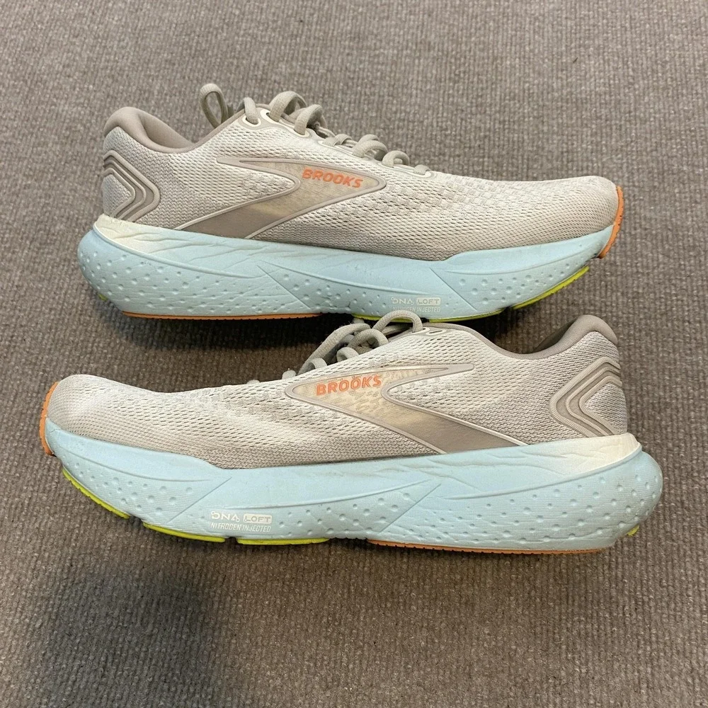 Brooks Glycerin 21‎ Running Shoes Womens Size 11 Gray Cushioned 1204081B195